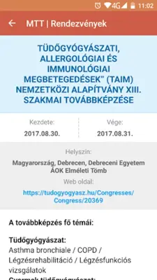 Tüdőgyógyász android App screenshot 0