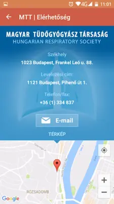 Tüdőgyógyász android App screenshot 3