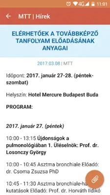 Tüdőgyógyász android App screenshot 4