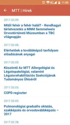 Tüdőgyógyász android App screenshot 5